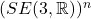 (SE(3, \mathbb{R}))^n