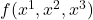 f(x^1, x^2, x^3)