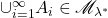 \cup_{i = 1}^\infty A_i \in \mathscr{M}_{\lambda^*}