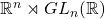 \mathbb{R}^n \rtimes GL_n(\mathbb{R})