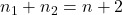 n_1 + n_2 = n + 2