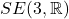 SE(3, \mathbb{R})