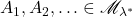 A_1, A_2, \ldots \in \mathscr{M}_{\lambda^*}