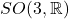 SO(3, \mathbb{R})